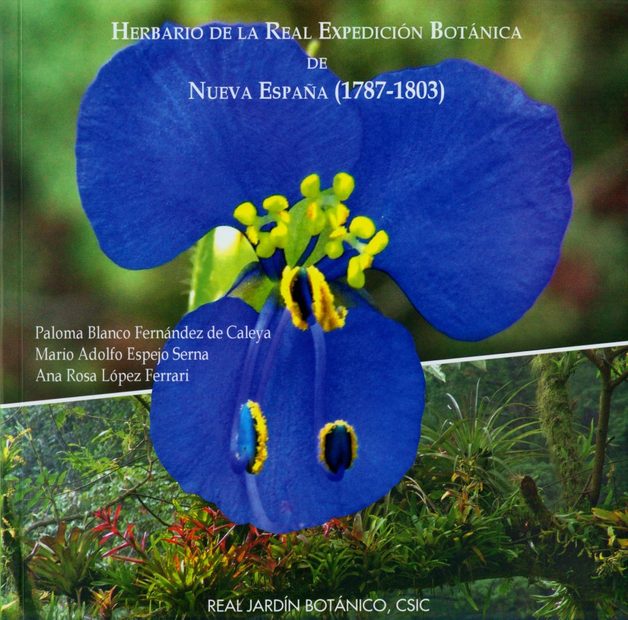 Catálogo del Herbario de la Real Expedición Botánica de Nueva España (1787-1803) Conservado en el Real Jardín Botánico de Madrid