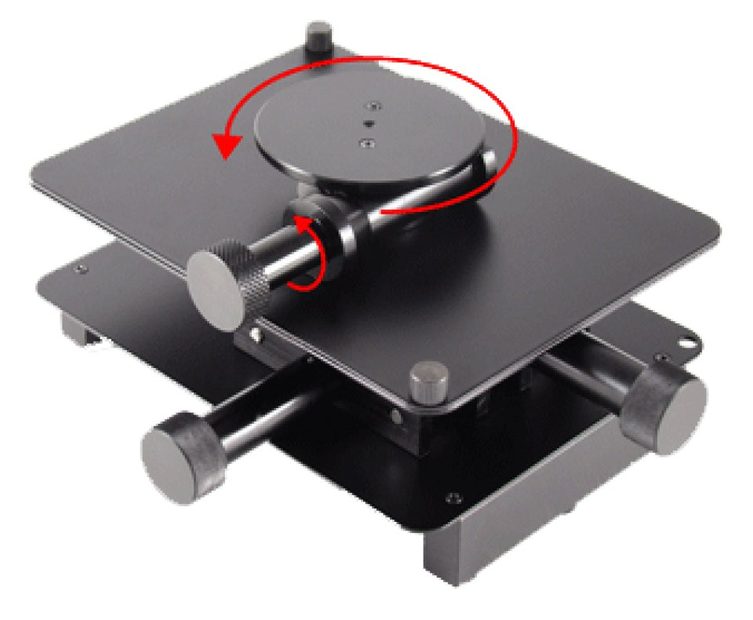 MS15X Dino-Lite X-Y Base with Removable Rotating Table