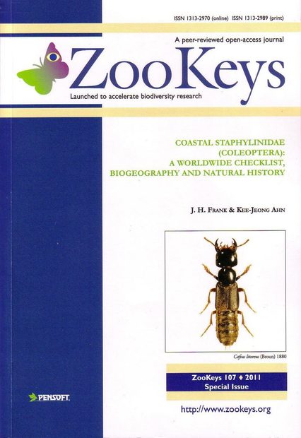 ZooKeys 107: Coastal Staphylinidae (Coleoptera): A Worldwide Checklist, Biogeography and Natural History