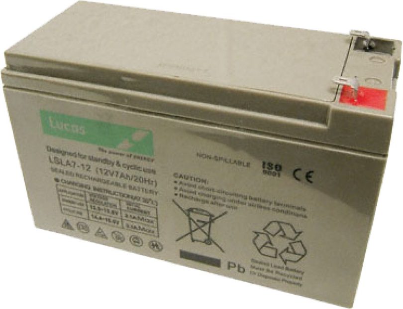 Lucas Rechargeable 12V 7Ah Battery