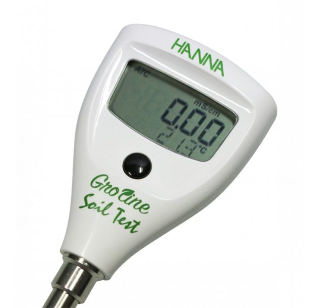Groline Direct Soil Conductivity and Temperature Tester (HI-98331)