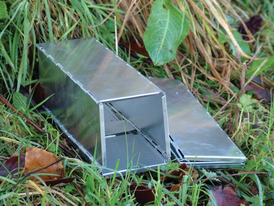 Small Sherman Aluminum Folding Live Capture Trap