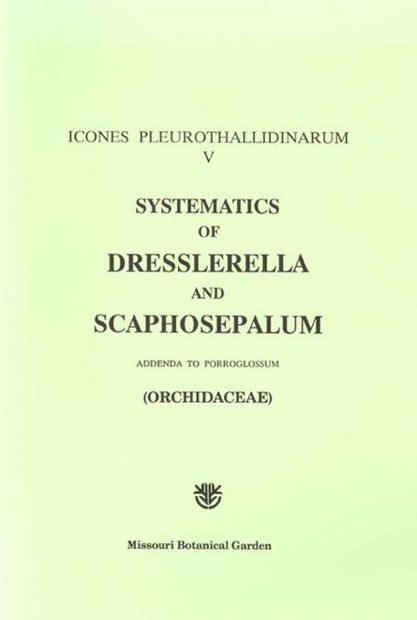 Icones Pleurothallidinarum V [MSB 26]