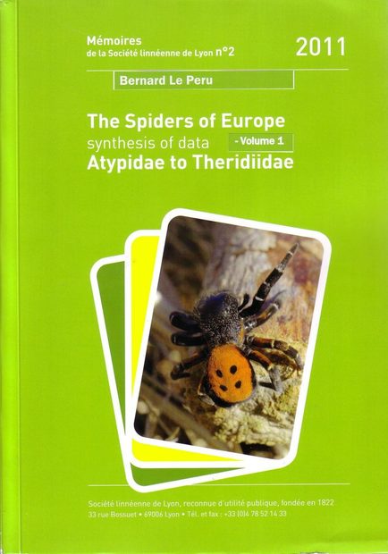 The Spiders of Europe, a Synthesis of Data, Volume 1