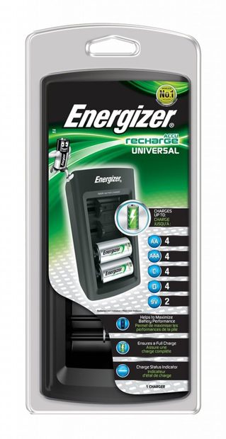 Energizer Rechargeable Battery Universal Charger