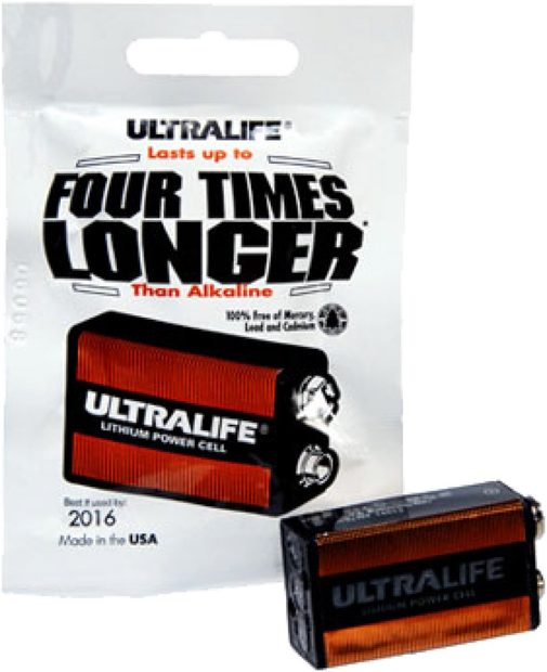 9V Lithium metal Battery