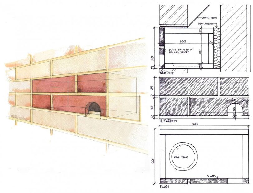 Swift Box - Custom Brick facing
