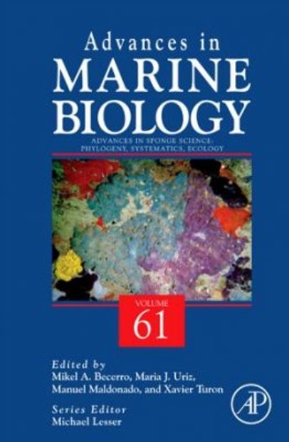 Advances in Marine Biology, Volume 61: Advances in Sponge Science: Phylogeny, Systematics, Ecology