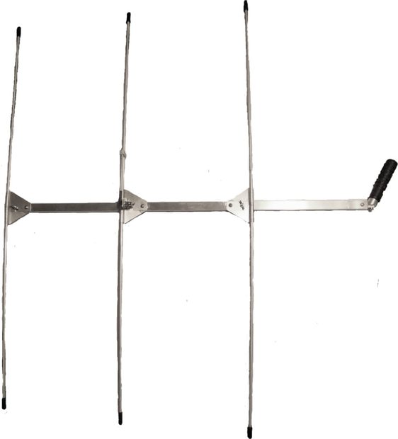 Short 3-Element Yagi Handheld Antenna 151 MHz