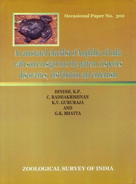 An Annotated Checklist of Amphibia of India with Some Insights into the Patterns of Species Discoveries, Distribution and Endemism