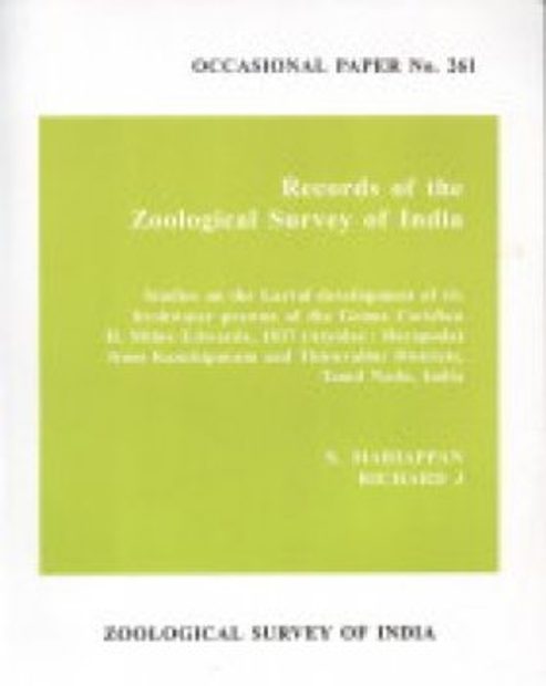 Studies on the Larval Development of Six Freshwater Prawns of the Genus