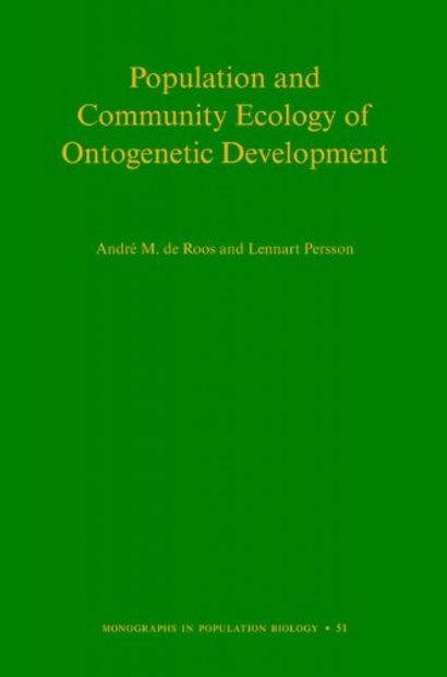 Population and Community Ecology of Ontogenetic Development