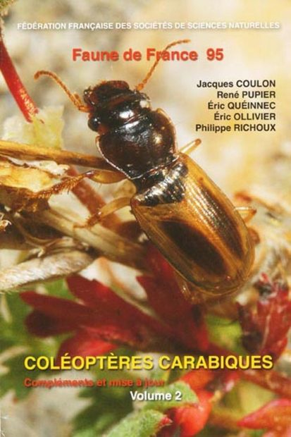 Faune de France, Volume 95: Coléoptères Carabiques, Volume 2