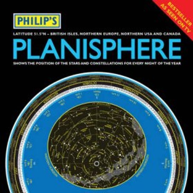 Philip's Planisphere: Latitude 51.5° North