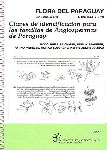 Flora del Paraguay: Claves de Identifcación para las Familias de Angiospermas de Paraguay