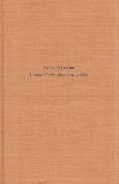 Fauna Palaestina: Insecta 4 - Diptera: Tephritidae