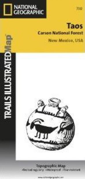 New Mexico: Map for Taos Carson National Forest