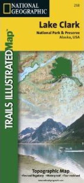 Alaska: Map for Lake Clark National Park & Reserve