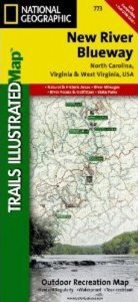 West Virginia: Map for New River Blueway