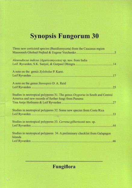 Synopsis Fungorum, Volume 30