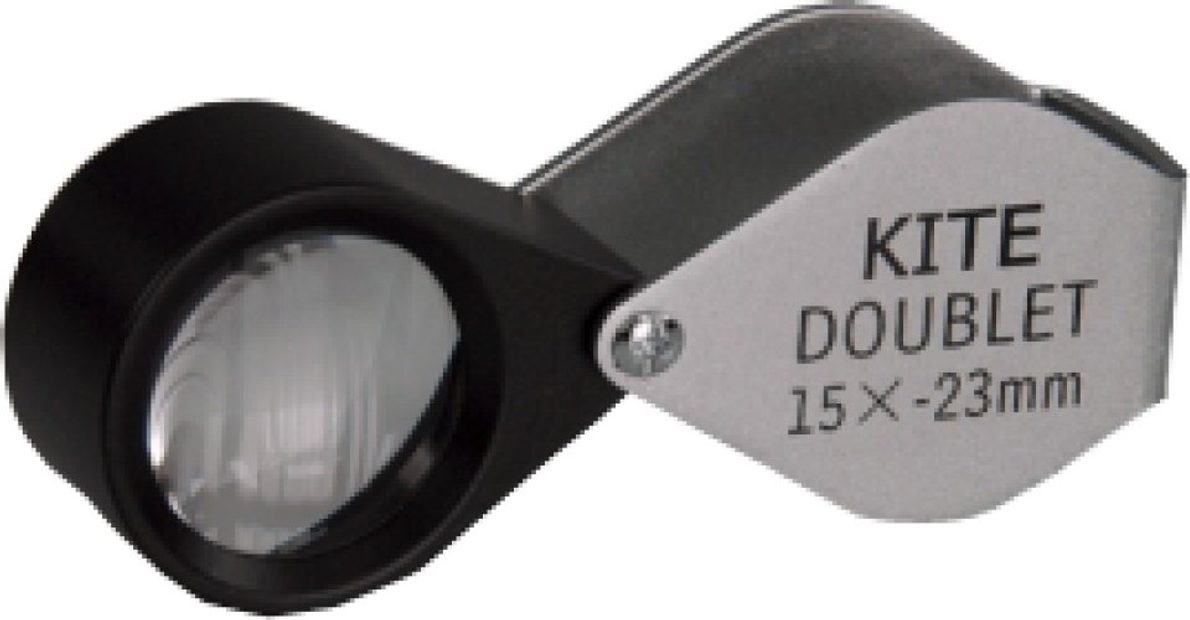 Doublet Loupe Hand Lens, 23mm, 15x Magnification