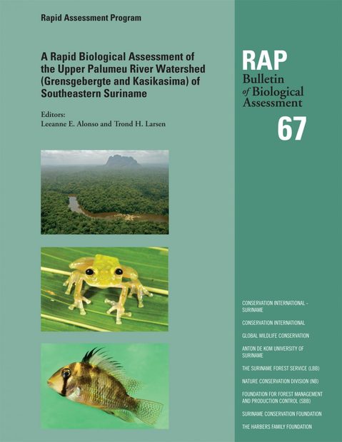 A Rapid Biological Assessment of the Upper Palumeu River Watershed (Grensgebergte and Kasikasima), Southeastern Suriname
