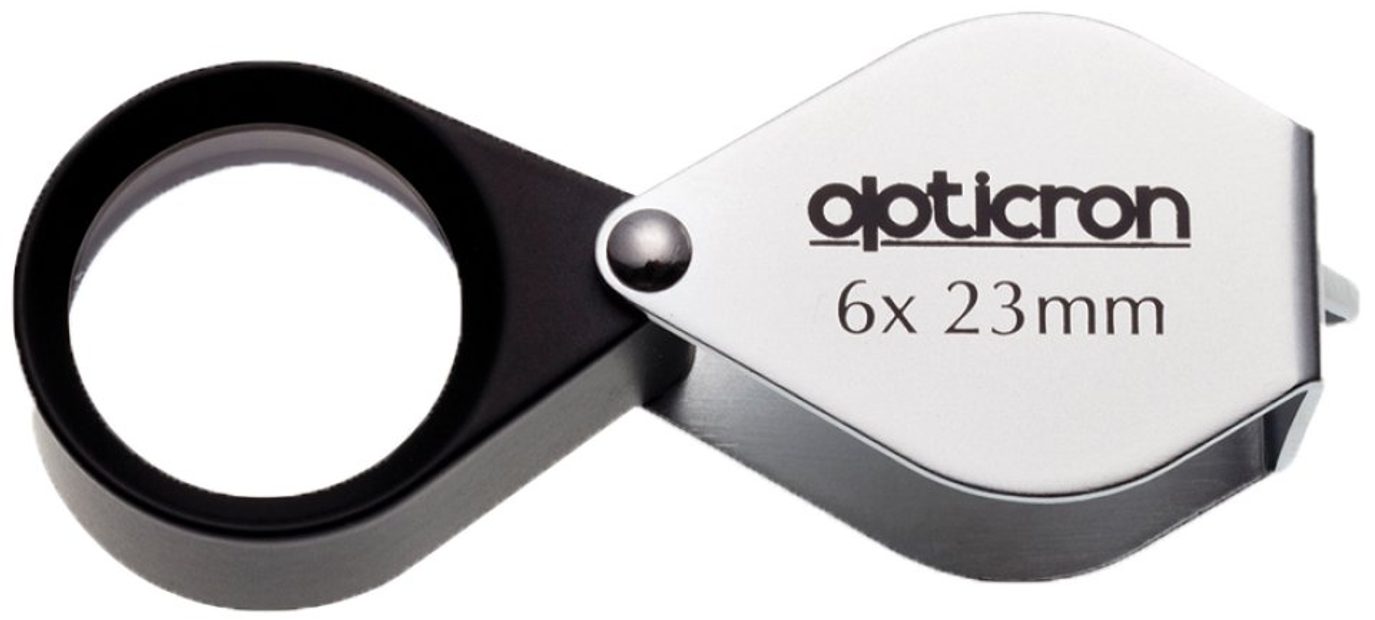 Opticron Hand Lens, 23mm, 6x Magnification