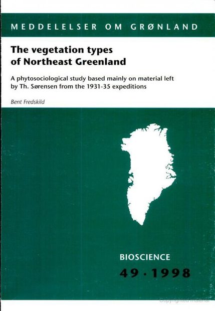 The Vegetation Types of Northeast Greenland