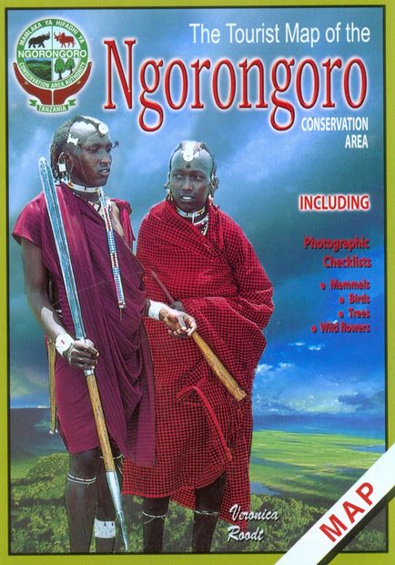 Tourist Map of the Ngorongoro Conservation Area 