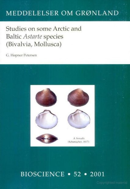 Studies on Some Arctic and Baltic Astarte Species (Bivalvia, Mollusca)