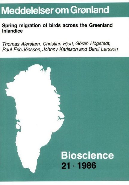 Spring Migration of Birds across the Greenland Inlandice