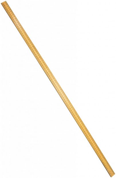 Hardwood Metre Rule