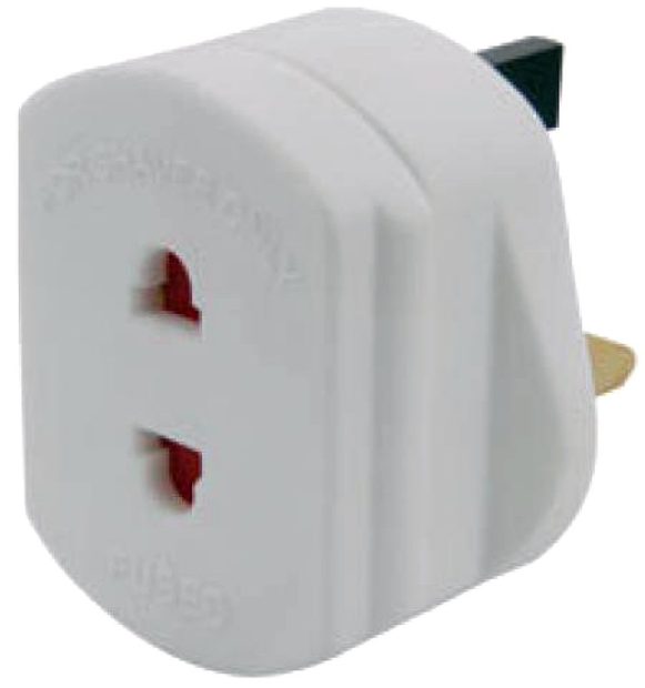 European to UK Mains Plug Adapter