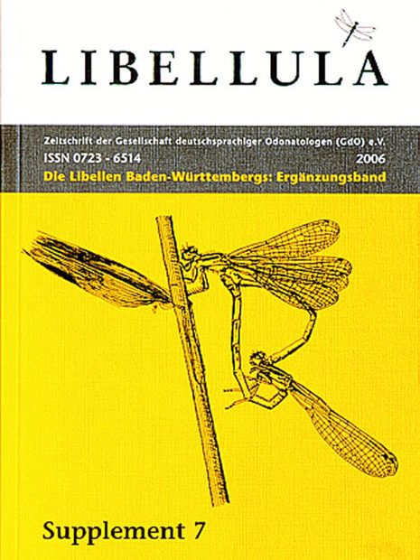 Libellula Supplement 7: Die Libellen Baden-Württembergs: Ergänzungsband [The Dragonflies of Baden-Württemberg: Supplementary Volume]