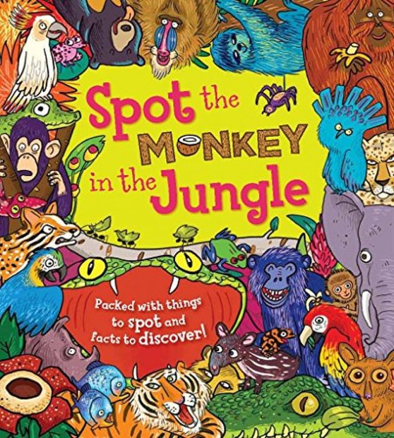 Spot the Monkey in the Jungle
