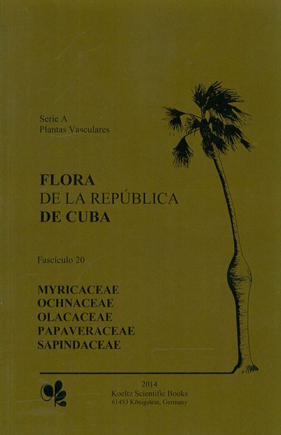 Flora de la República de Cuba, Series A: Plantas Vasculares, Fascículo 20