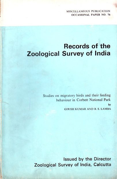 Studies on Migratory Birds and their Feeding Behaviour in Corbett National Park