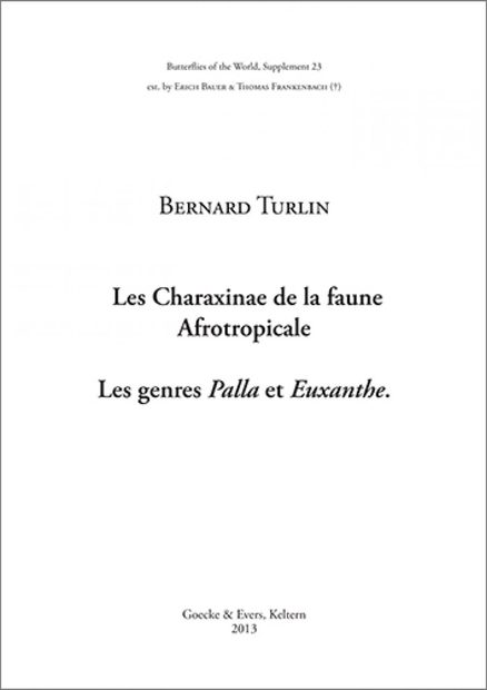 Butterflies of the World, Supplement 23 [French]