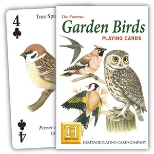 Garden Birds Playing Cards