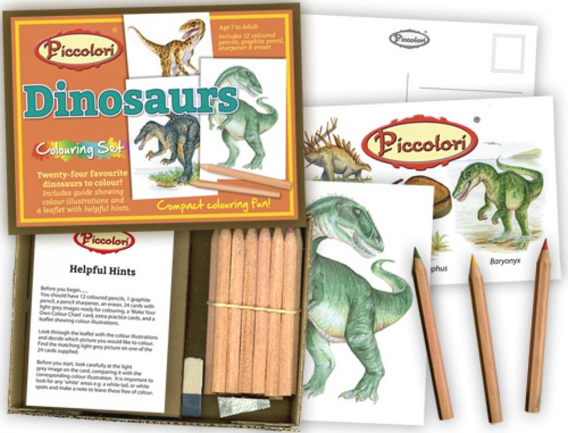 Dinosaurs Colouring Set