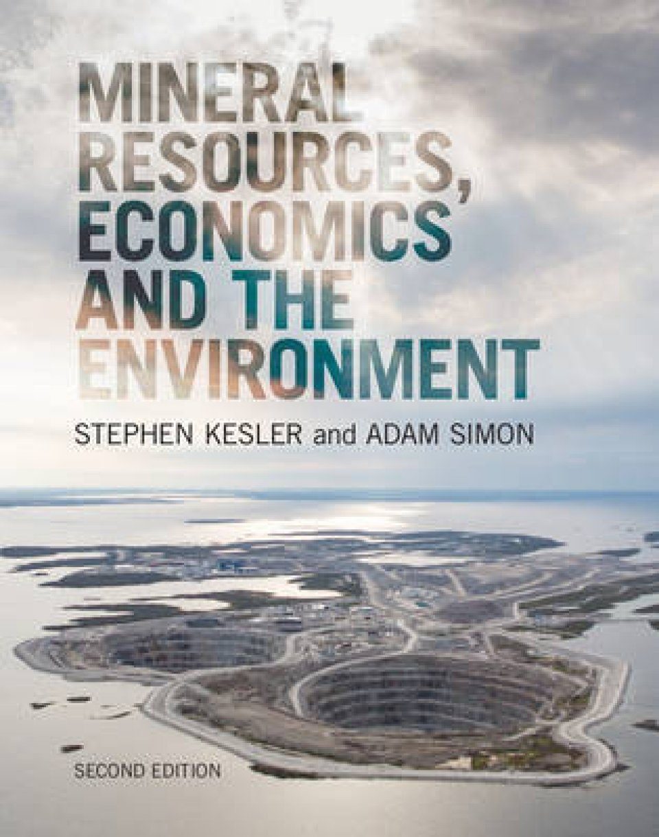 Mineral Resources, Economics And The Environment | NHBS Academic ...