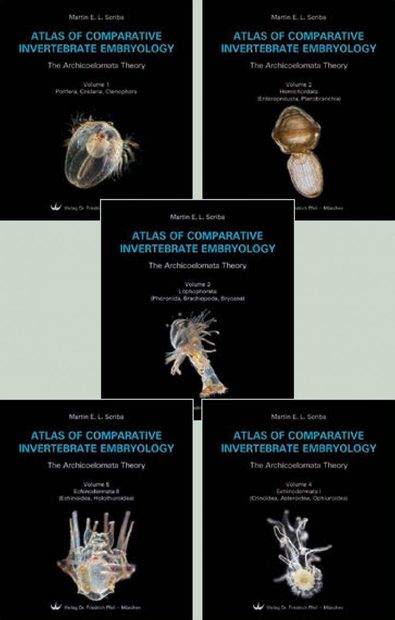 Atlas of Comparative Invertebrate Embryology: The Archicoelomata Theory (5-Volume Set)