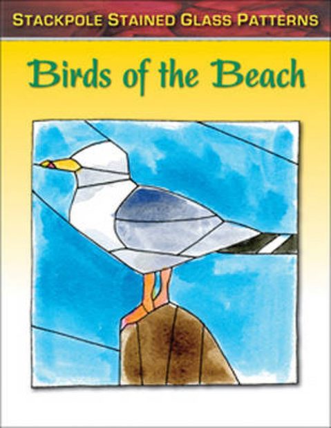 Stained Glass Patterns: Birds of the Beach