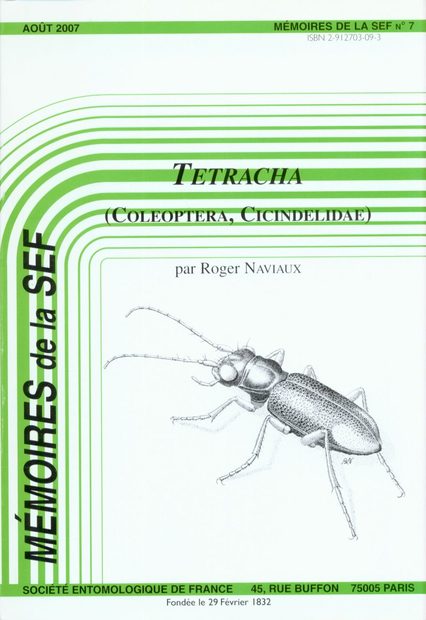 Tetracha (Coleoptera, Cicindelidae, Megacephalina): Révision du Genre et Descriptions de Nouveaux Taxons [Tetracha: Revision of the Genus and Descriptions of New Taxa]