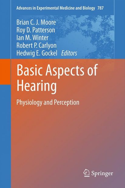 Basic Aspects of Hearing: Physiology and Perception | NHBS Academic ...