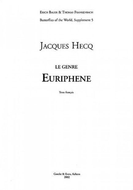 Butterflies of the World, Supplement 5 [French]