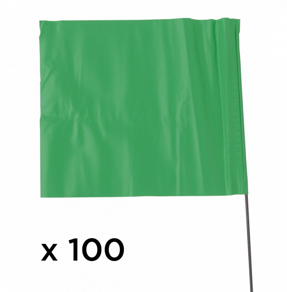 Pack of 200 Assorted Colors Basics Marking Flags 