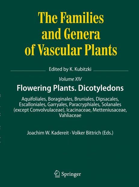 The Families and Genera of Vascular Plants, Volume 14