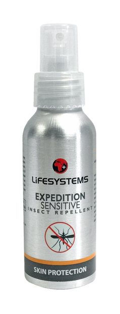 Lifesystems Expedition Sensitive DEET Free Insect Repellent Spray