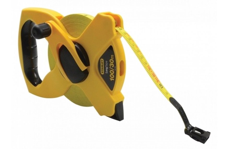 Stanley Open Reel Tape Measure: 30m